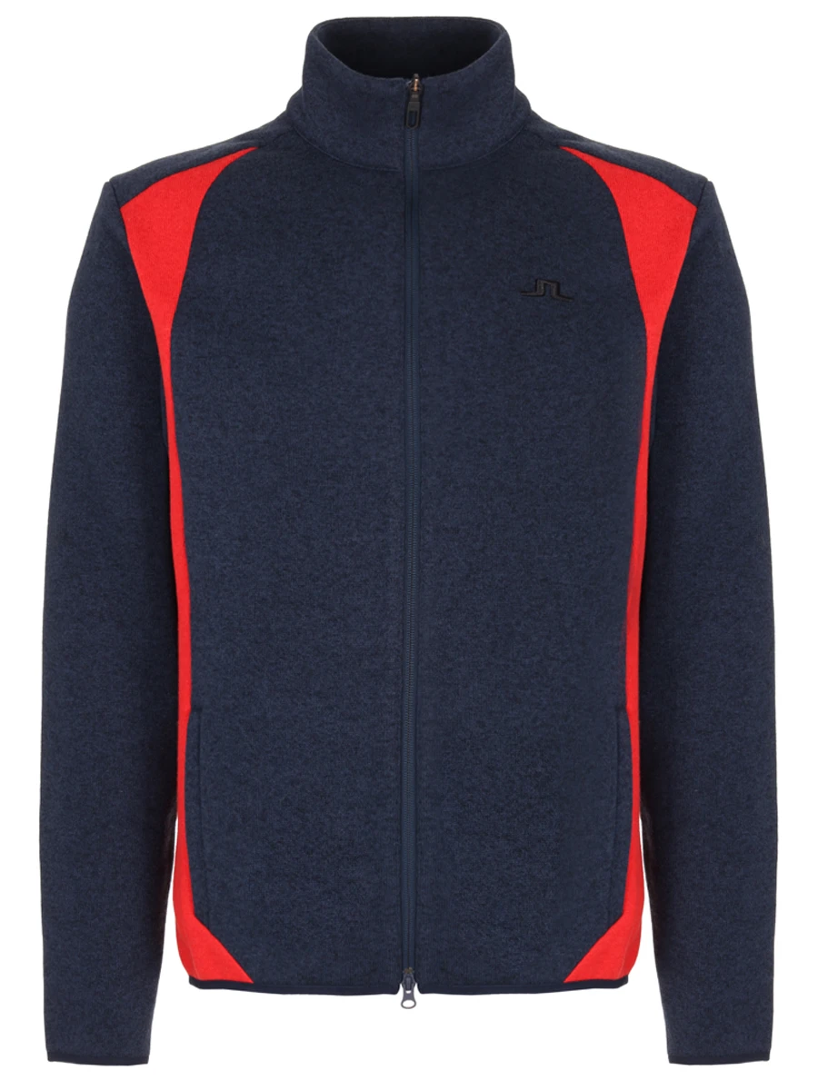 Олимпийка с логотипом J.LINDEBERG SMJS10887/6855 Синий 