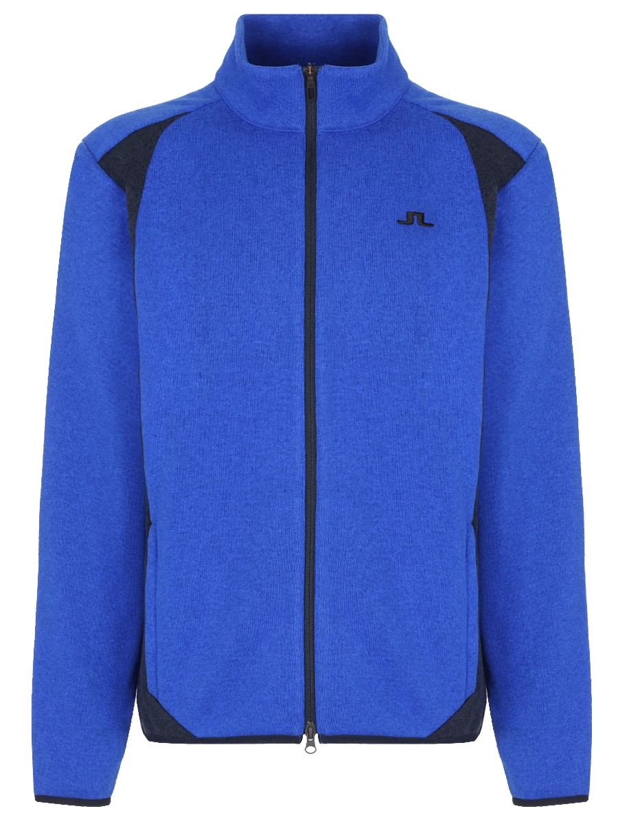 Олимпийка с логотипом J.LINDEBERG SMJS10887/0516 Синий 