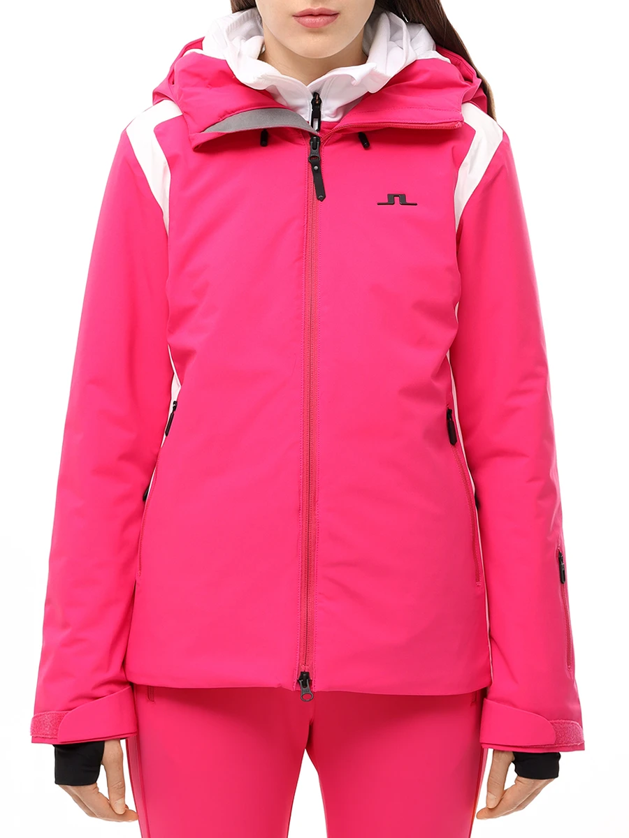 Куртка горнолыжная J.LINDEBERG SWOW11094/S153 Розовый  Фото 4
