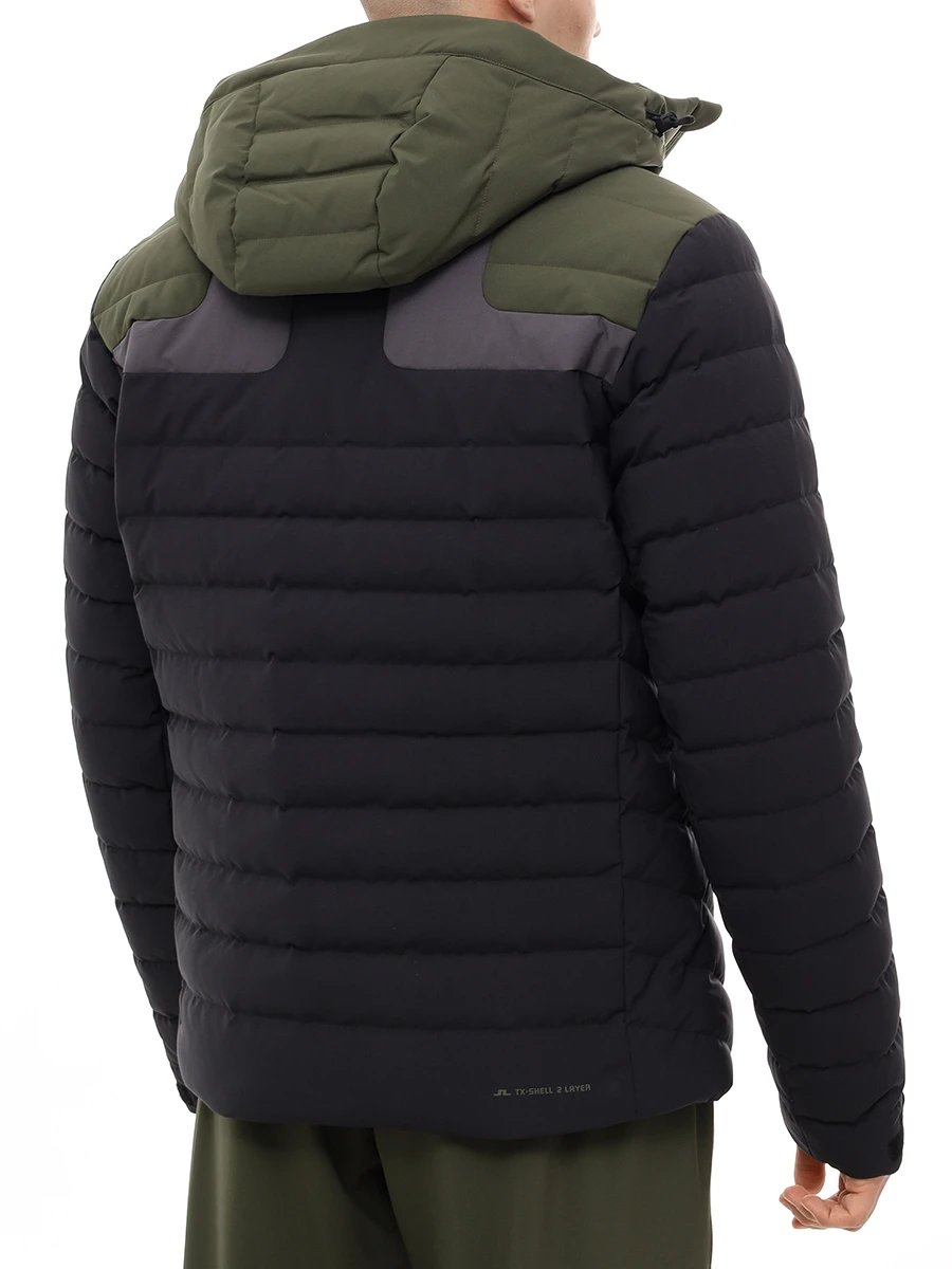 Пуховик стеганый J.LINDEBERG SMOW11753/9999 Черный  Фото 3