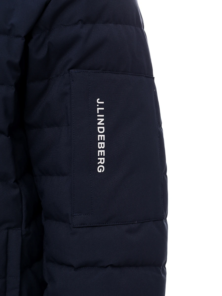 Пуховик стеганый J.LINDEBERG SMOW10816/6855 Синий  Фото 5