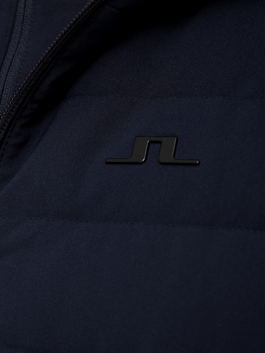 Пуховик стеганый J.LINDEBERG SMOW10816/6855 Синий  Фото 6