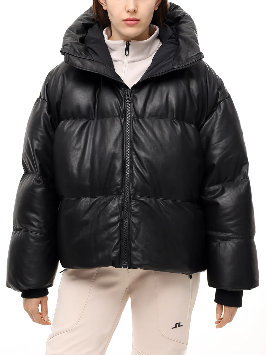 Куртка стеганая J.LINDEBERG SWOW11179/9999 Черный  Фото 4