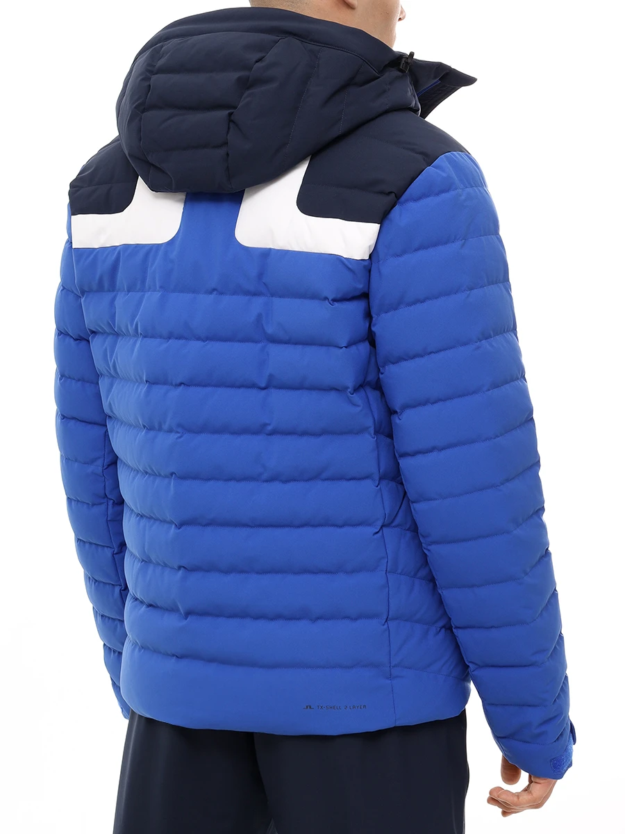 Пуховик стеганый J.LINDEBERG SMOW11753/0516 Голубой  Фото 3