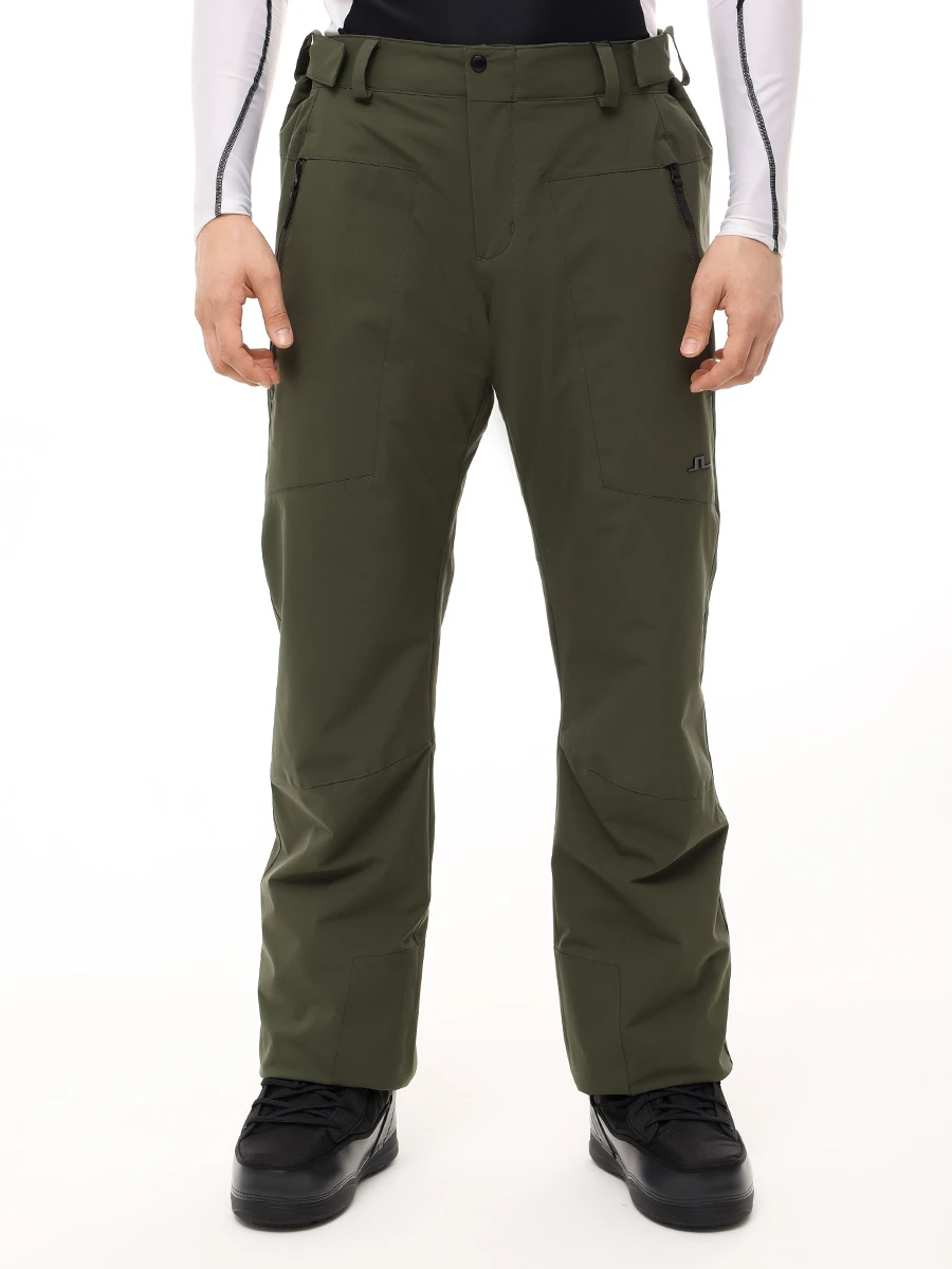 Брюки горнолыжные J.LINDEBERG SMPA10822/M354 Зеленый  Фото 4
