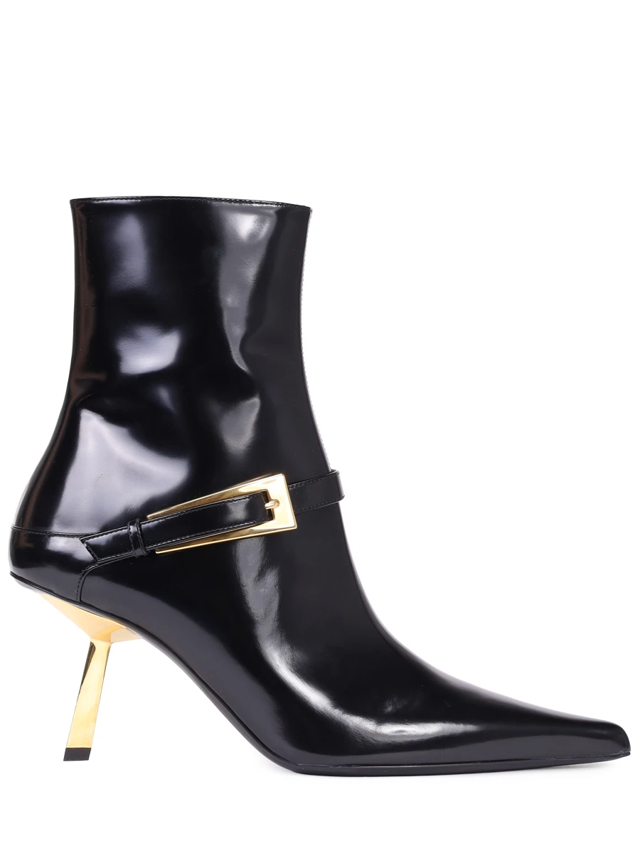 

Ботильоны кожаные, Черный, 806645-AAAZY-1000