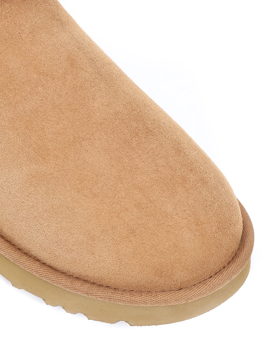 Угги замшевые на меху UGG 1016222-CHE CHESTNUT Коричневый  Фото 5