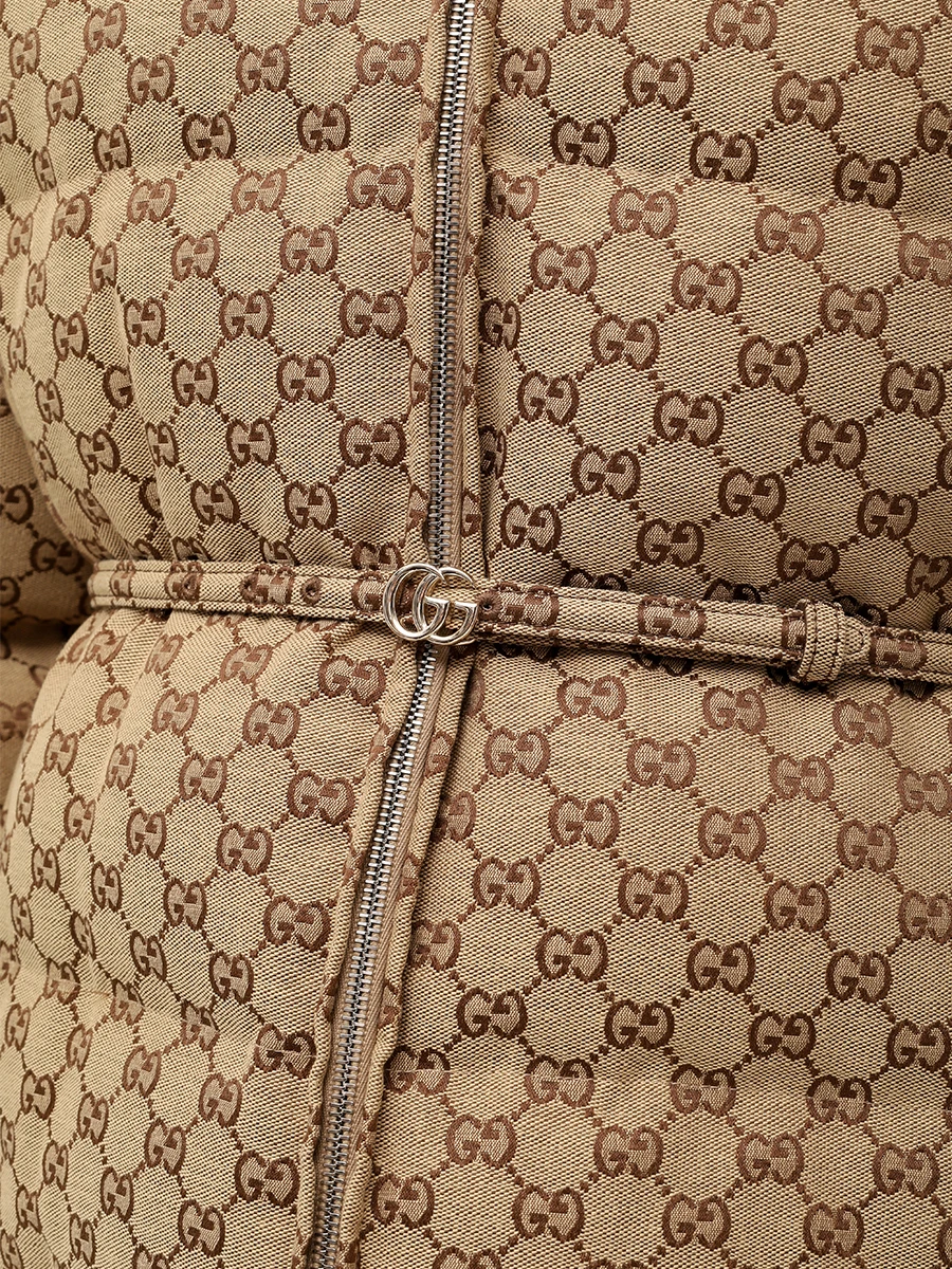 Пуховик стеганый GUCCI 797451Z9ABA 2184 Принт  Фото 5