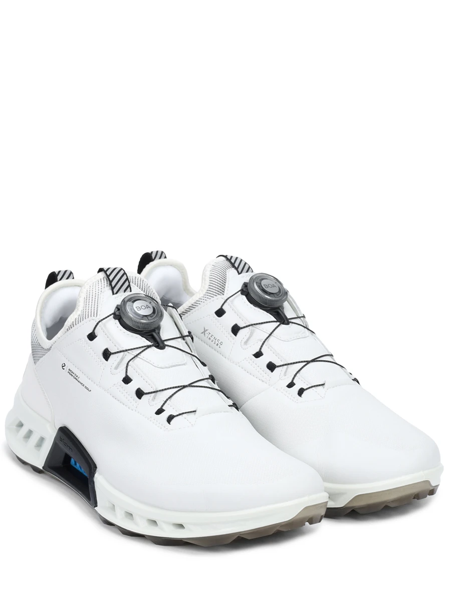 Кроссовки кожаные ECCO M GOLF BIOM C4 ECCO 130424 51227 Белый  Фото 2