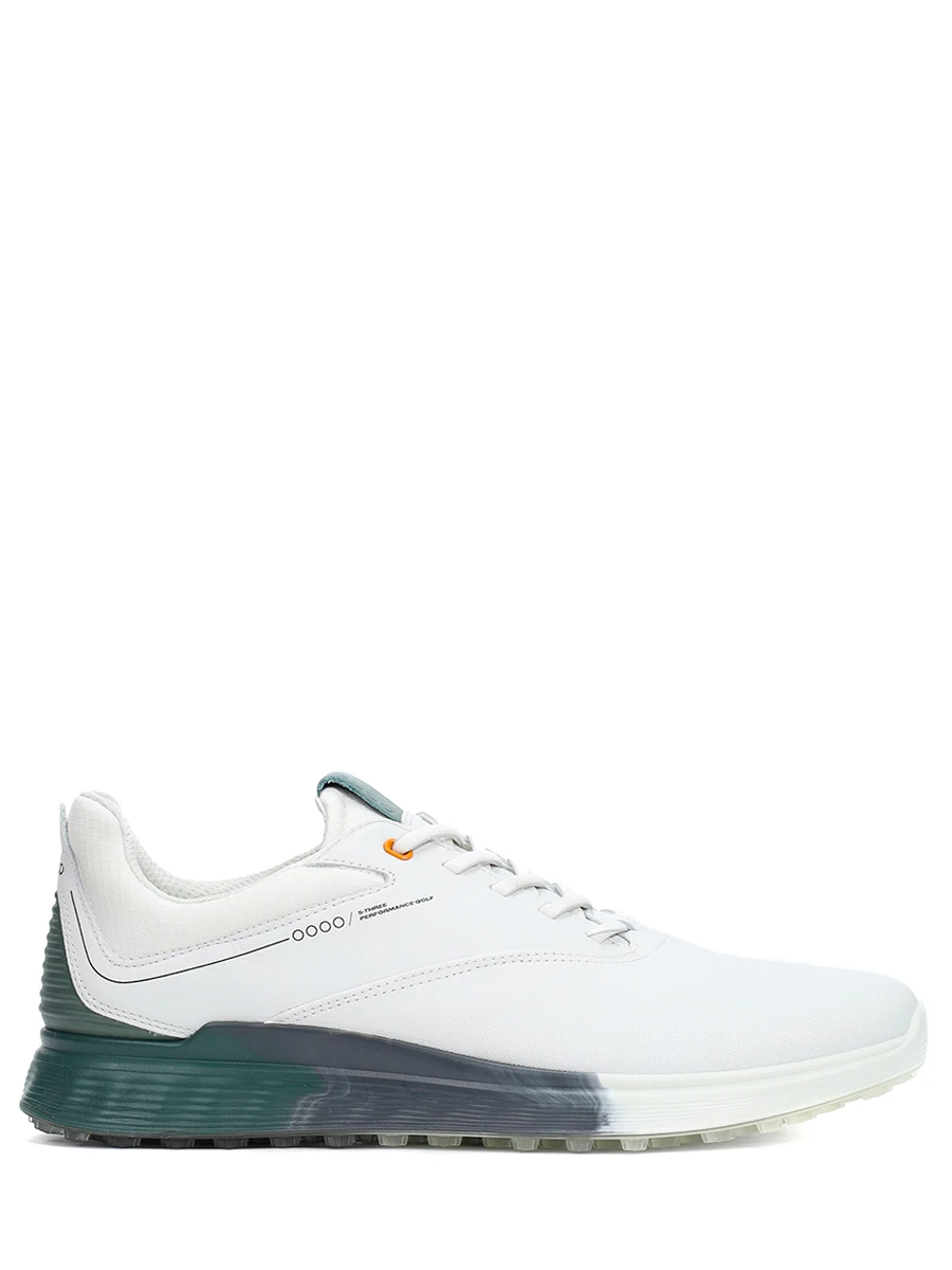 Кроссовки кожаные ECCO M GOLF S-THREE ECCO 102944 01007 Белый 