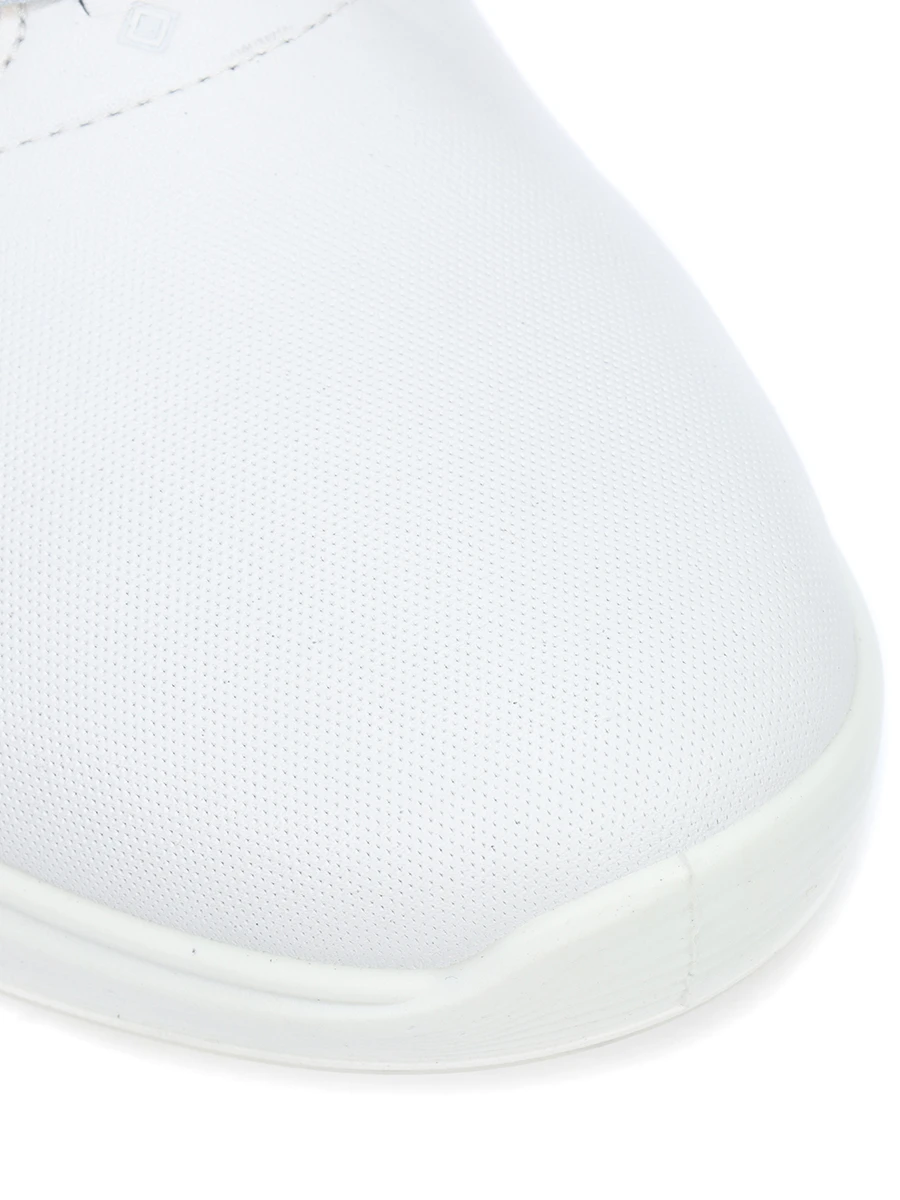 Кроссовки кожаные ECCO M GOLF S-THREE ECCO 102944 01007 Белый  Фото 5