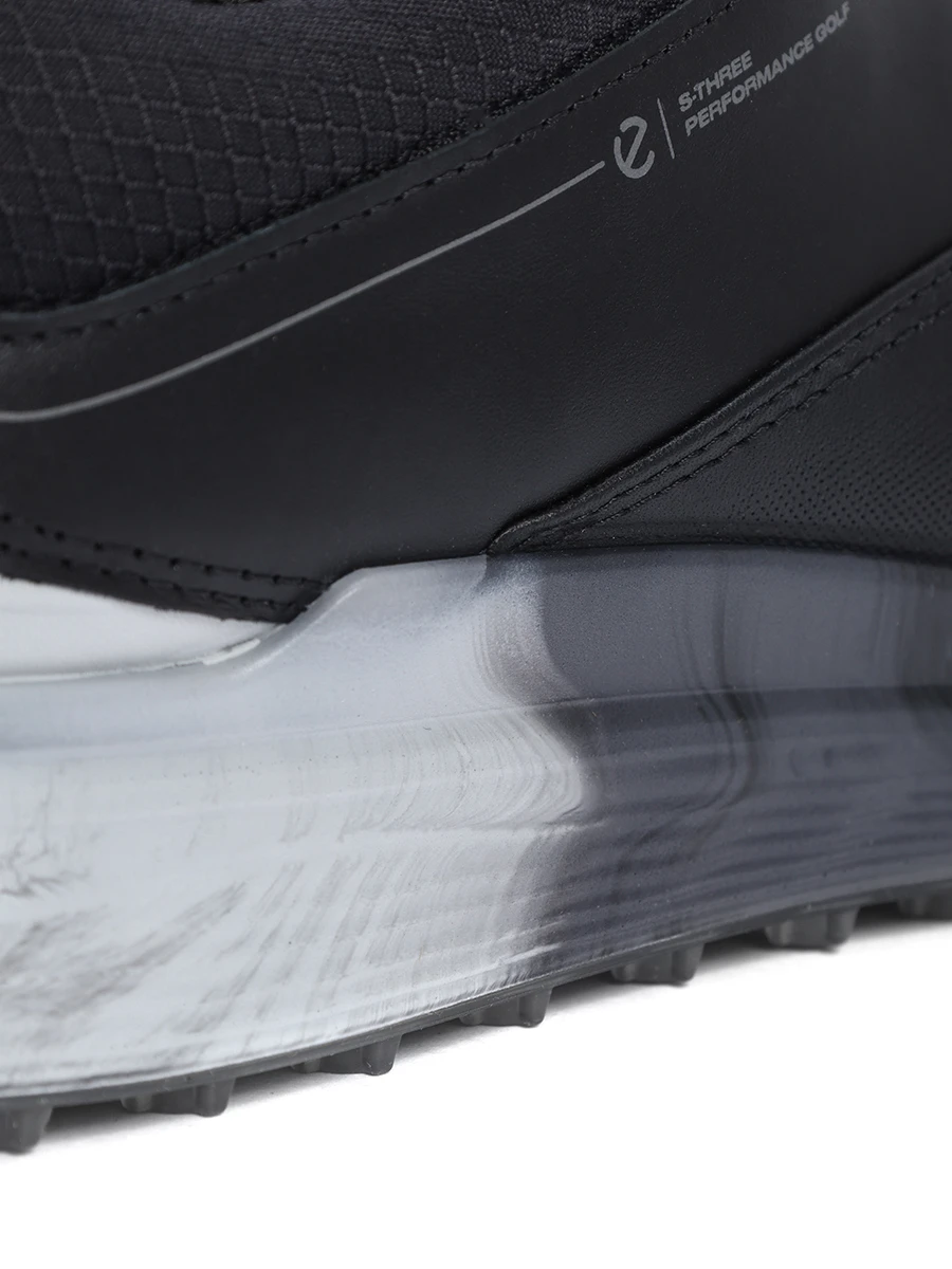 Кроссовки кожаные ECCO M GOLF S-THREE ECCO 102944 55433 Черный  Фото 5