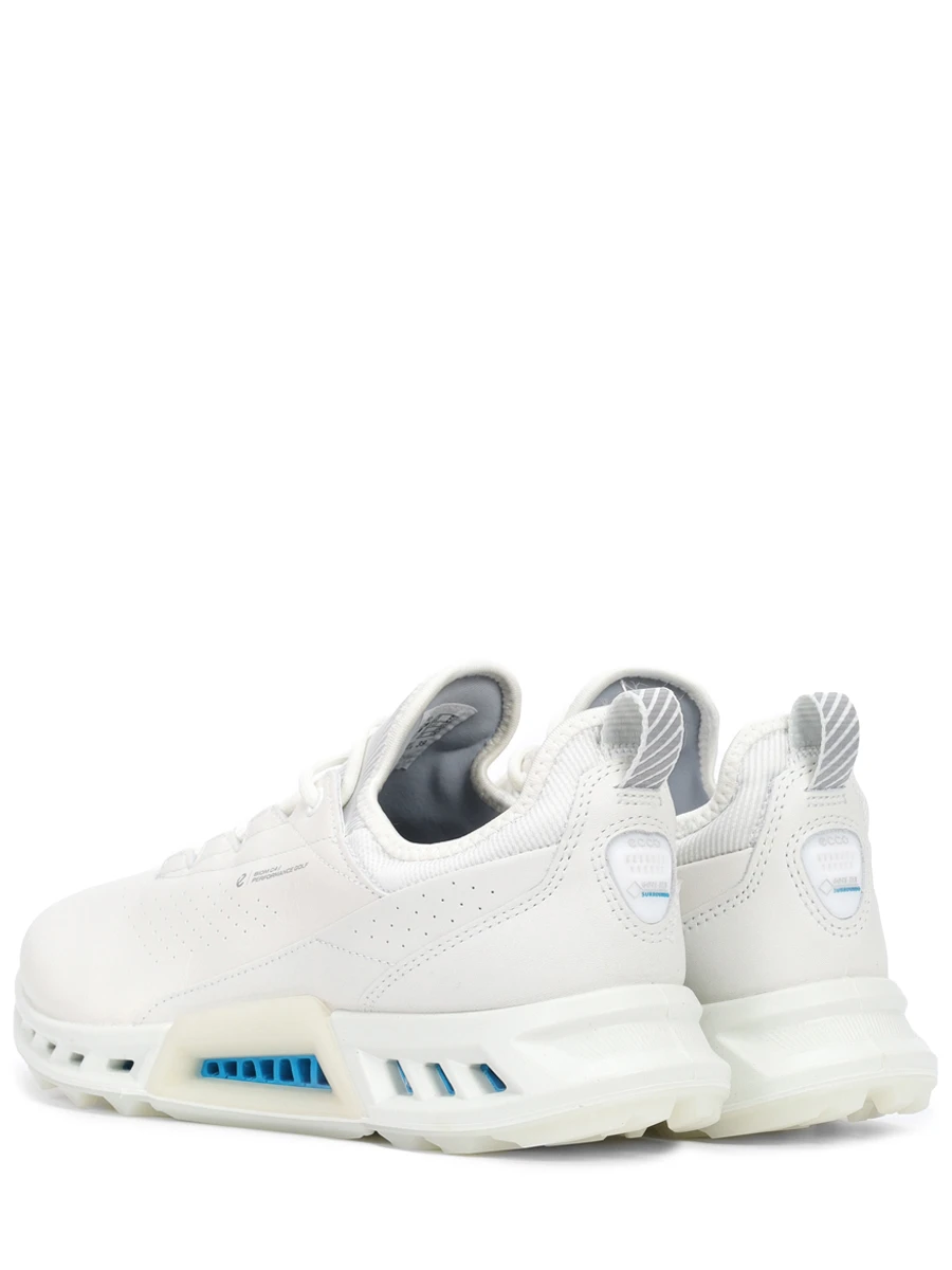 Кроссовки кожаные ECCO M GOLF BIOM C4 ECCO 130903 01007 Белый  Фото 4