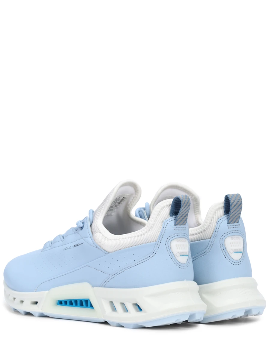 Кроссовки кожаные ECCO M GOLF BIOM C4 ECCO 130903 01406 Голубой  Фото 4