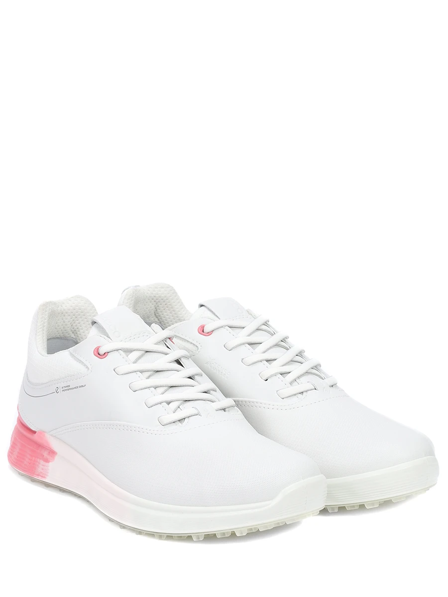 Кроссовки кожаные ECCO M GOLF S-THREE ECCO 102963 60909 Белый  Фото 2