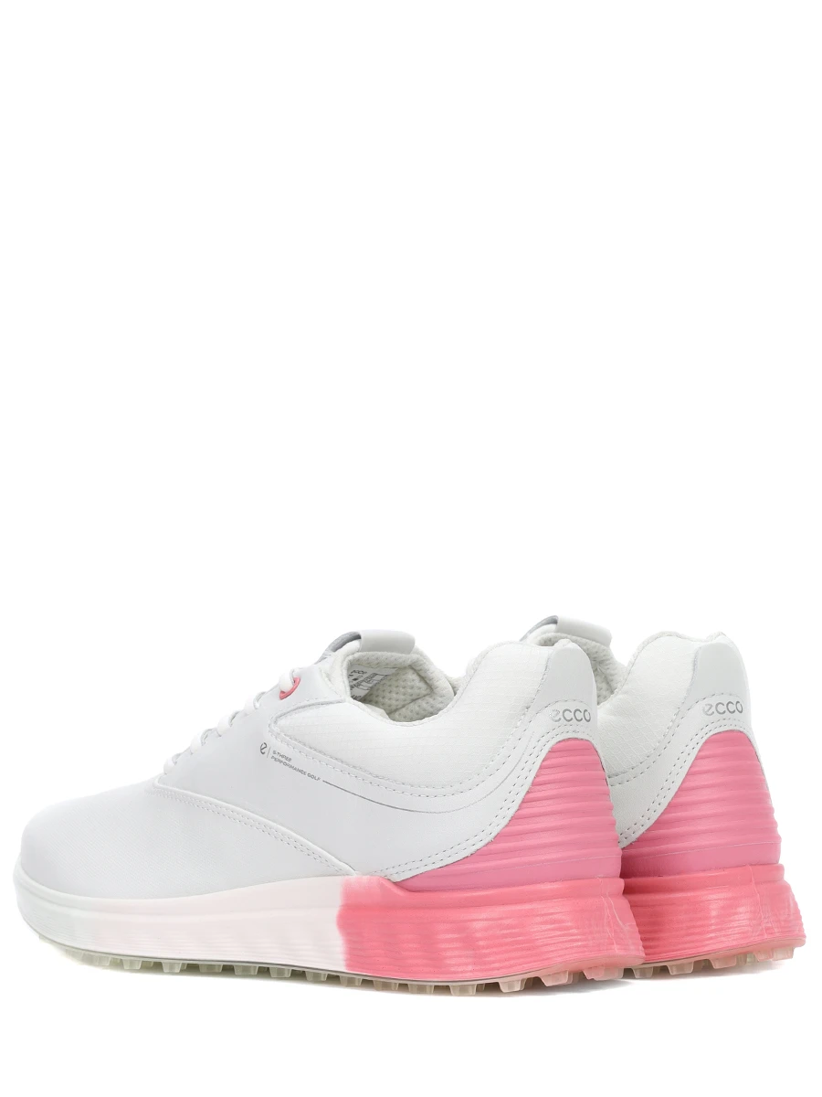 Кроссовки кожаные ECCO M GOLF S-THREE ECCO 102963 60909 Белый  Фото 4