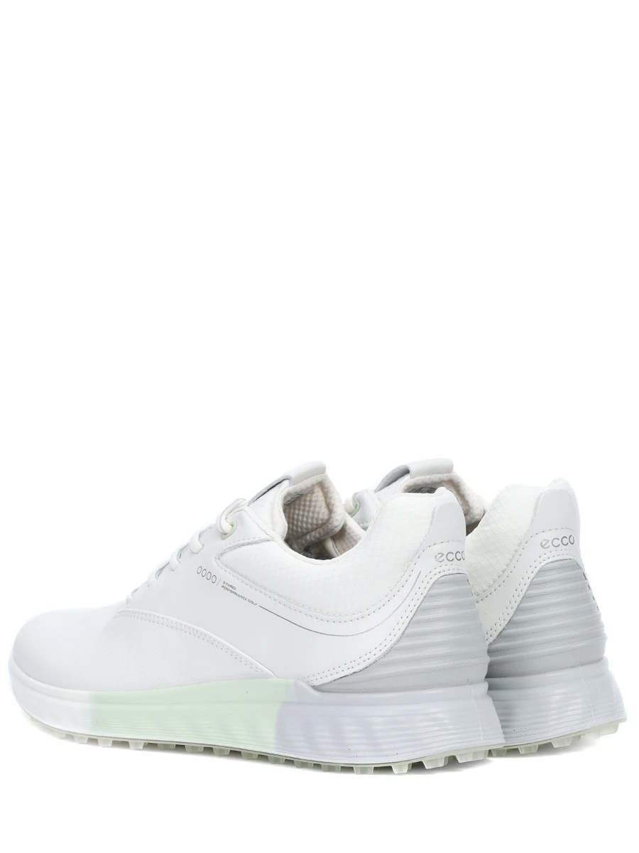 Кроссовки кожаные ECCO M GOLF S-THREE ECCO 102963 60910 Зеленый  Фото 4