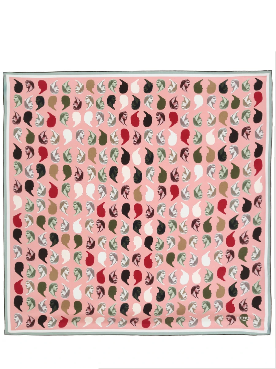 

Платок шелковый, Розовый, FXT091 AST7 F0B8Y