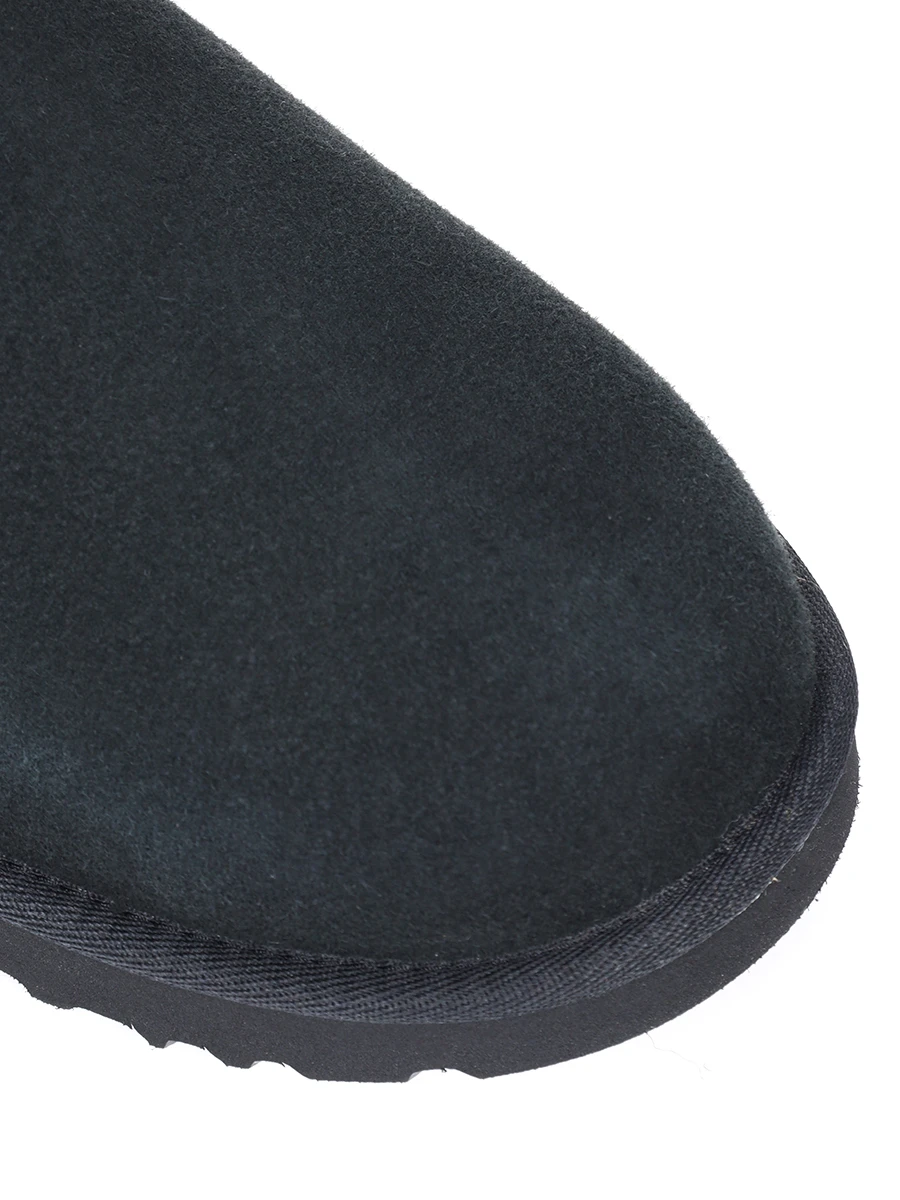 Угги замшевые на меху UGG 1016222-BLK BLACK Черный  Фото 5