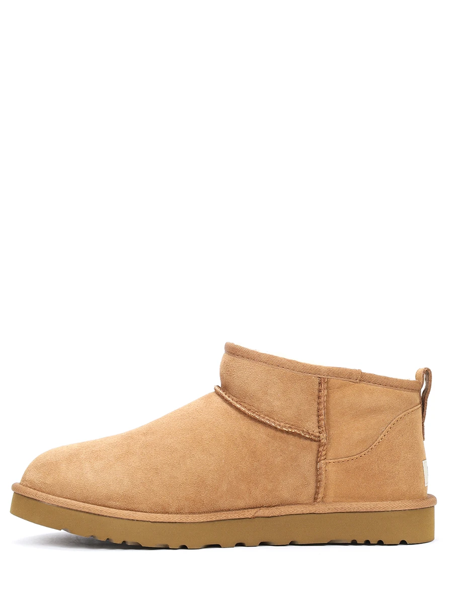 Угги замшевые на меху UGG 1137391-CHE CHESTNUT Рыжий  Фото 3