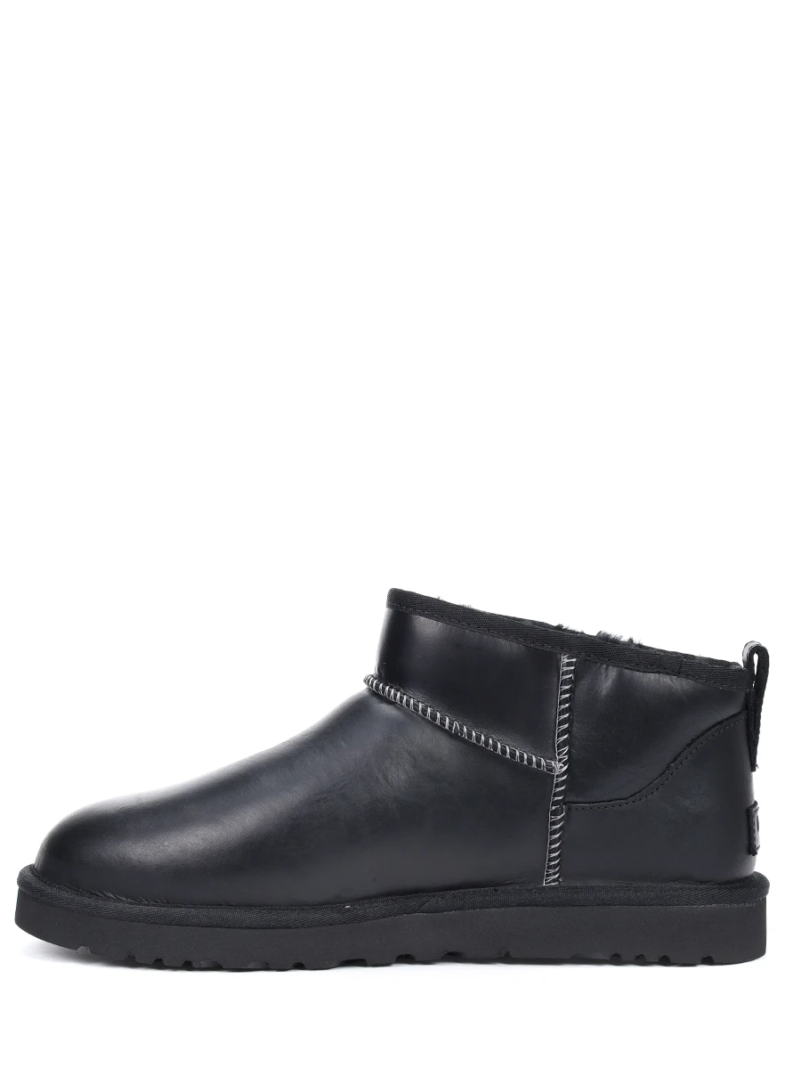 

Угги кожаные на меху, Черный, 1158191-BLK BLACK