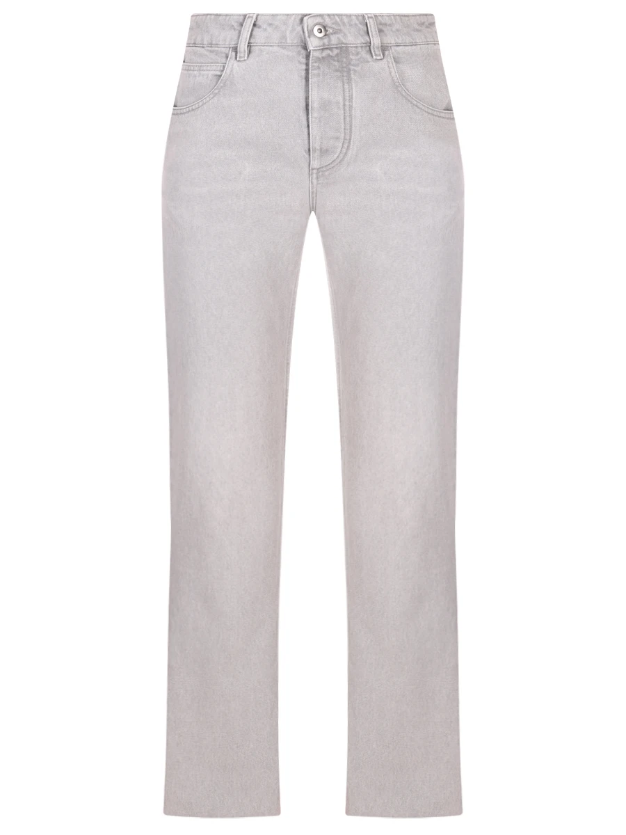 Джинсы хлопковые BOTTEGA VENETA 802364V4LP0 1493 Серый 