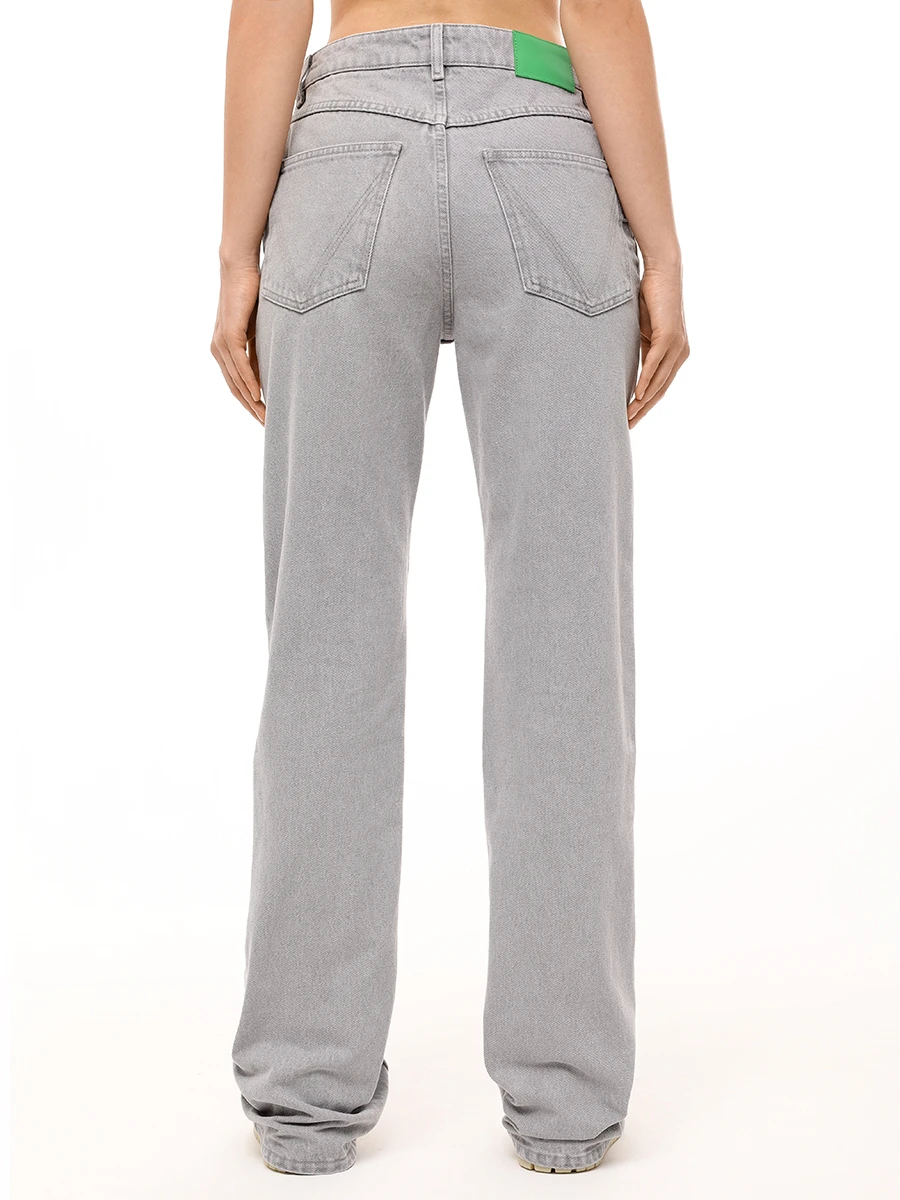 Джинсы хлопковые BOTTEGA VENETA 802364V4LP0 1493 Серый  Фото 3