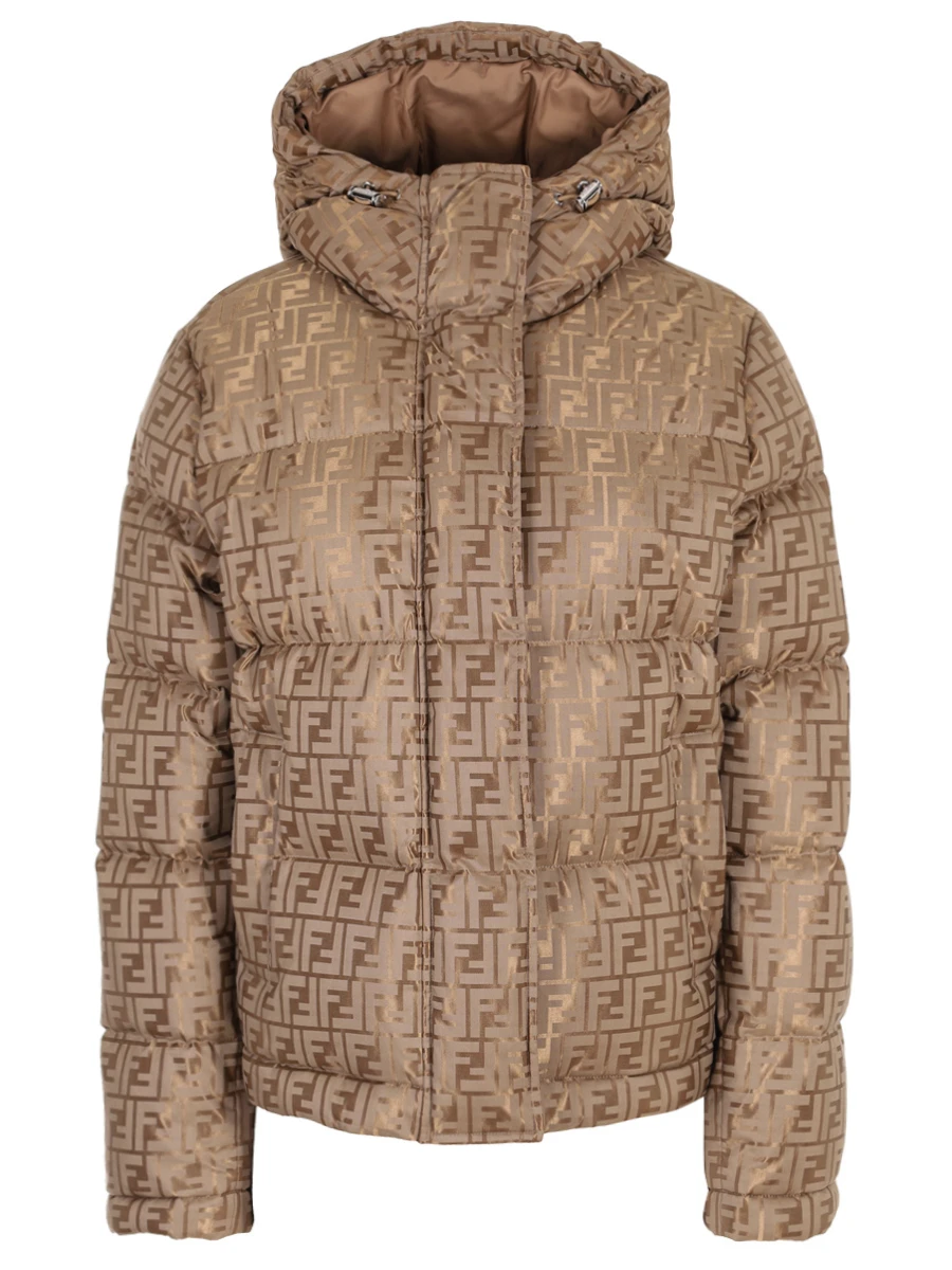 

Пуховик стеганый, Бежевый, FAN129 AK9Z F1PNO