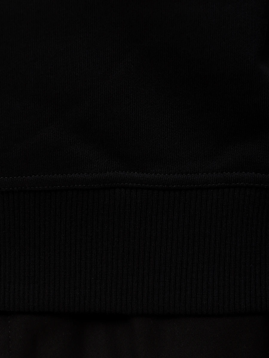 Худи хлопковое BURBERRY 8096363 Черный  Фото 6