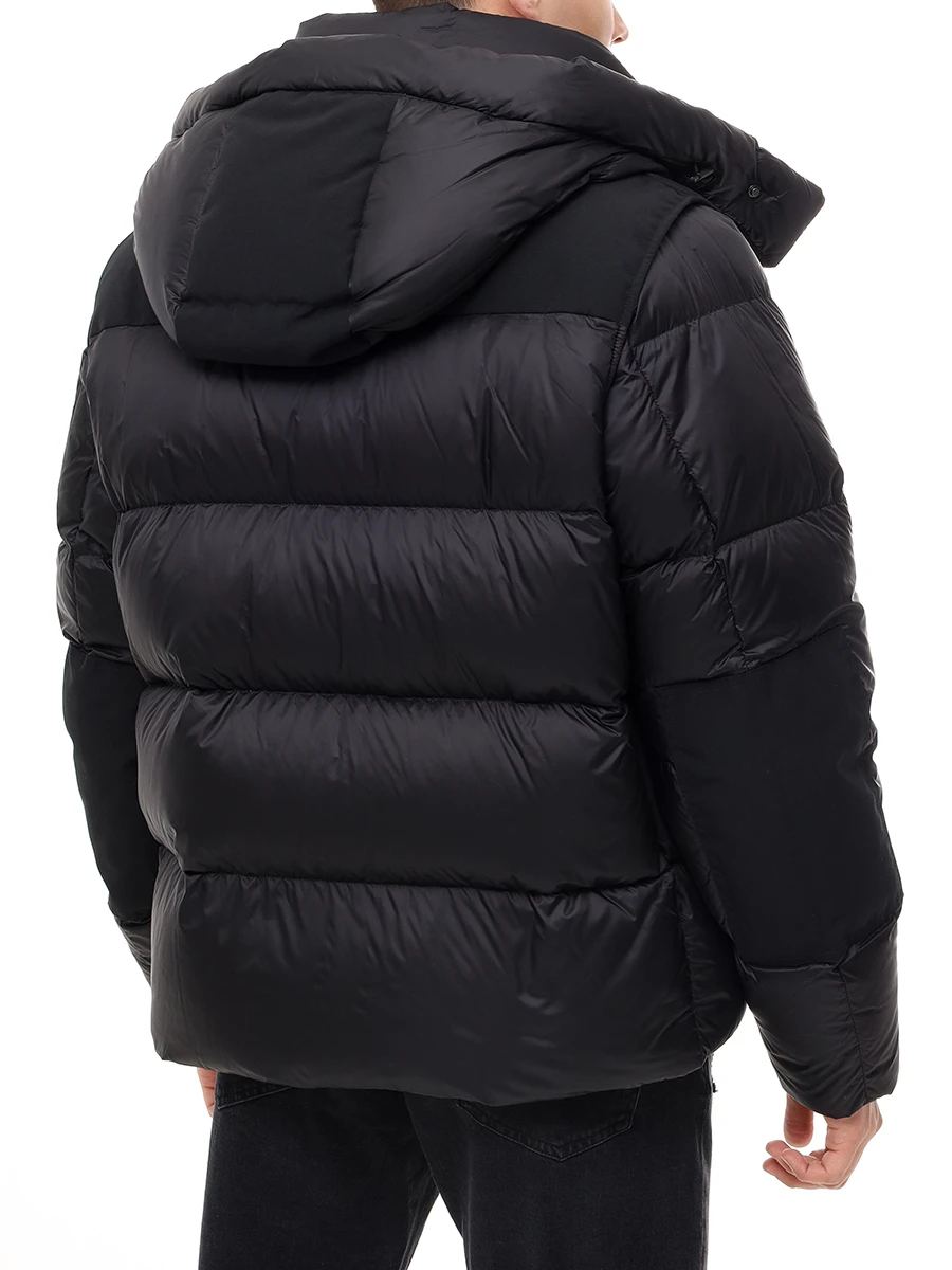 Пуховик стеганый BURBERRY 8096382 Черный  Фото 3