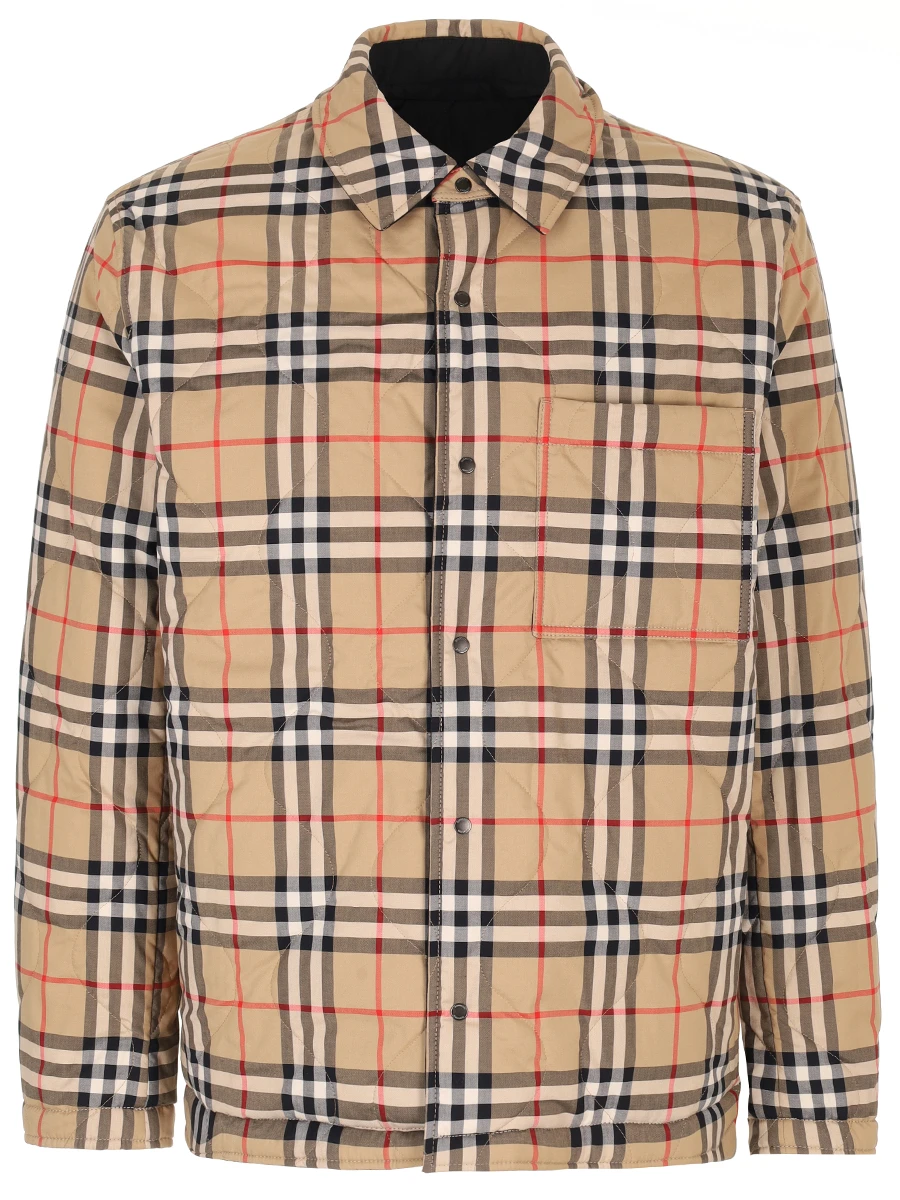 Куртка двусторонняя стеганая BURBERRY 8100137 Черный 
