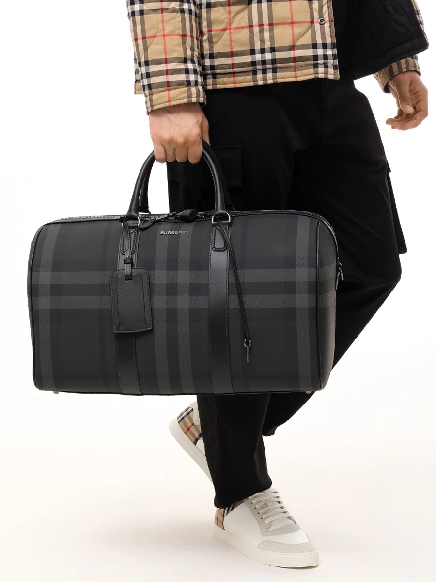 Сумка из экокожи BURBERRY 8062917 Принт  Фото 2