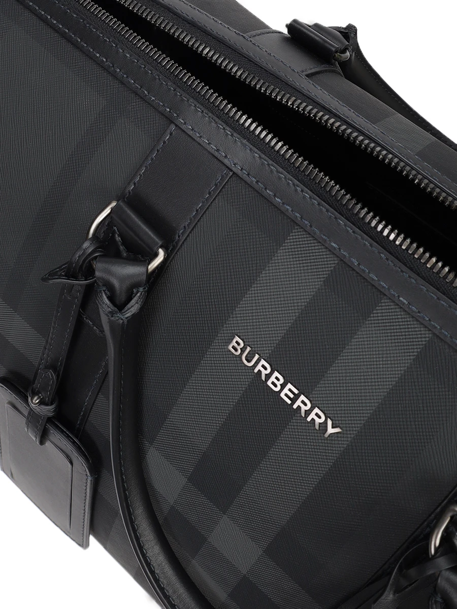 Сумка из экокожи BURBERRY 8062917 Принт  Фото 4