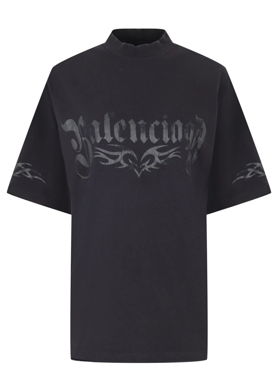 

Футболка хлопковая, Черный, 764235-TRVA3-1576