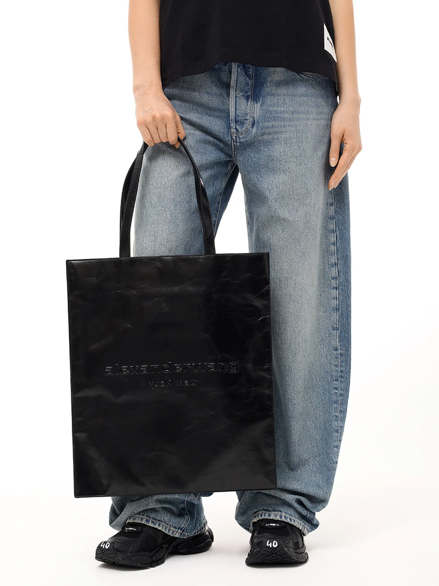 Сумка кожаная ALEXANDER WANG 20125T85L Черный  Фото 2