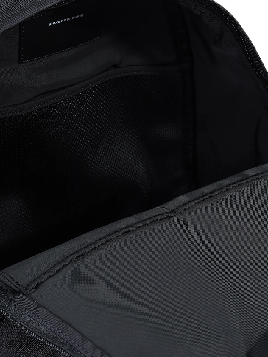 Рюкзак текстильный ALEXANDER WANG 20125B91T Черный  Фото 4