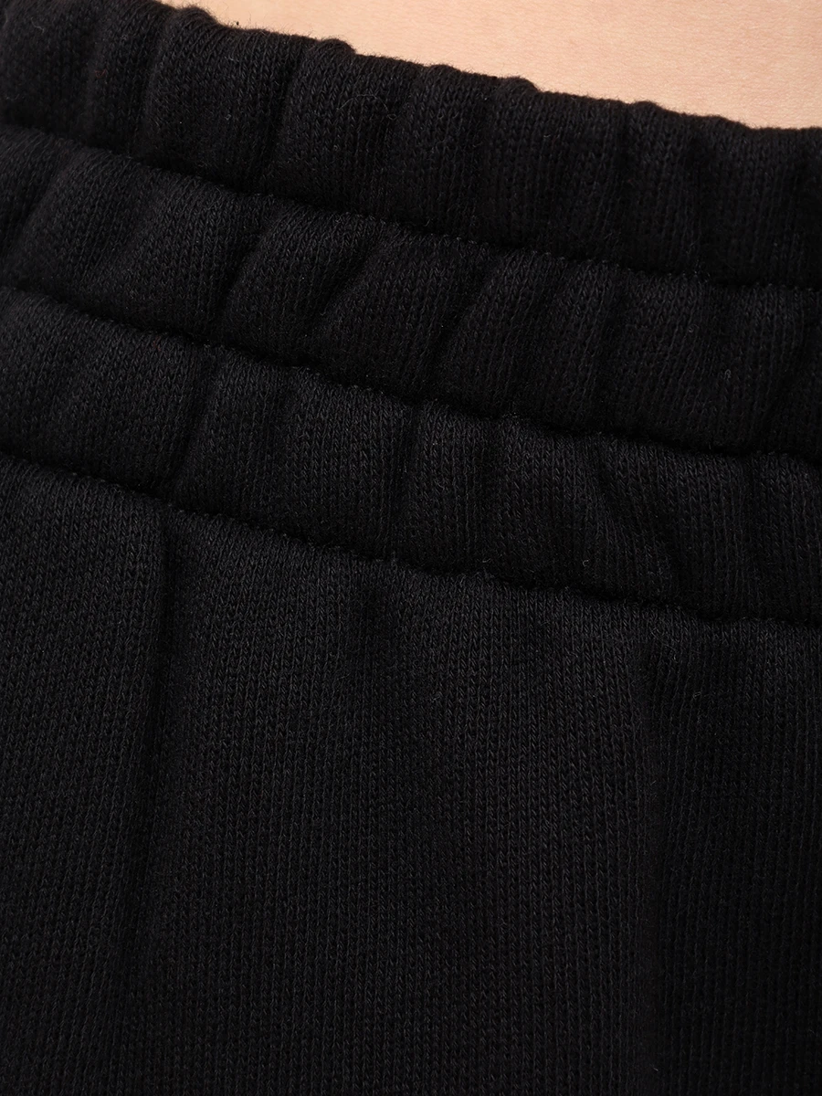 Брюки хлопковые ALEXANDER WANG 4CC3244399 001 Черный  Фото 6