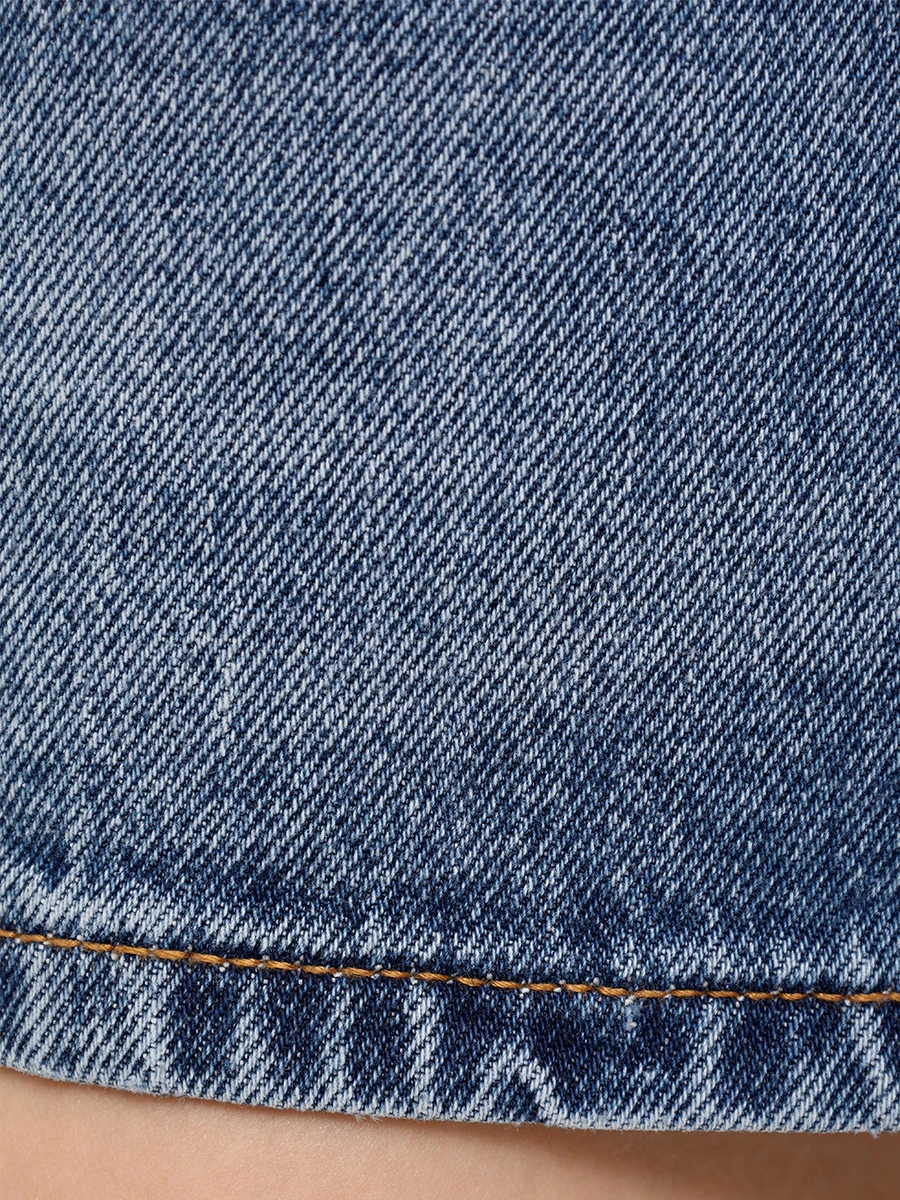 Юбка джинсовая ALEXANDER WANG 4DC1255614 473 Деним  Фото 6