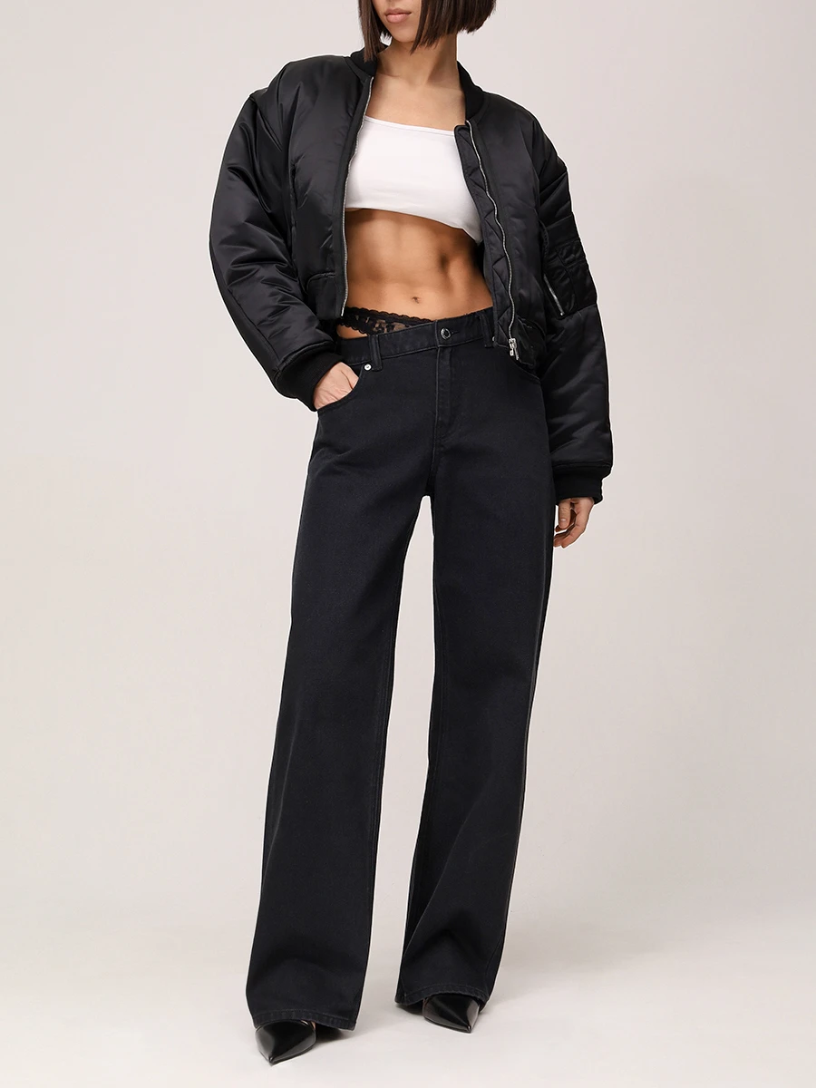 

Джинсы хлопковые, Черный, 4DC1254613 011