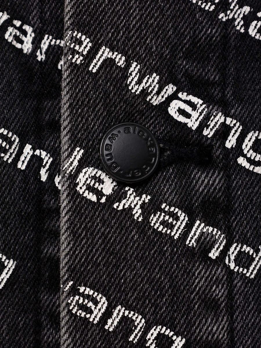 Куртка джинсовая ALEXANDER WANG 4DC1212888 060 Черный  Фото 6