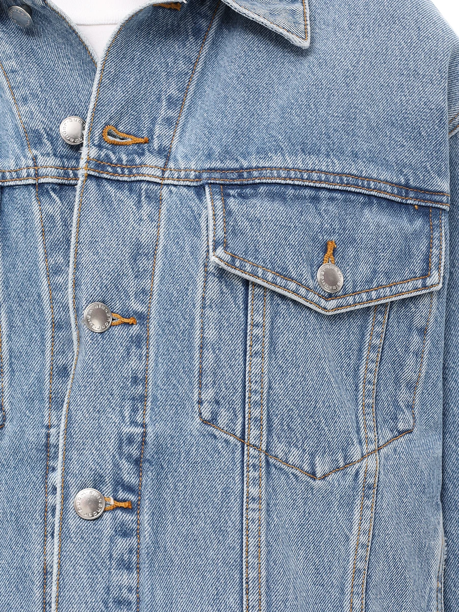 Куртка джинсовая ALEXANDER WANG 4DC1252581 486 Деним  Фото 5