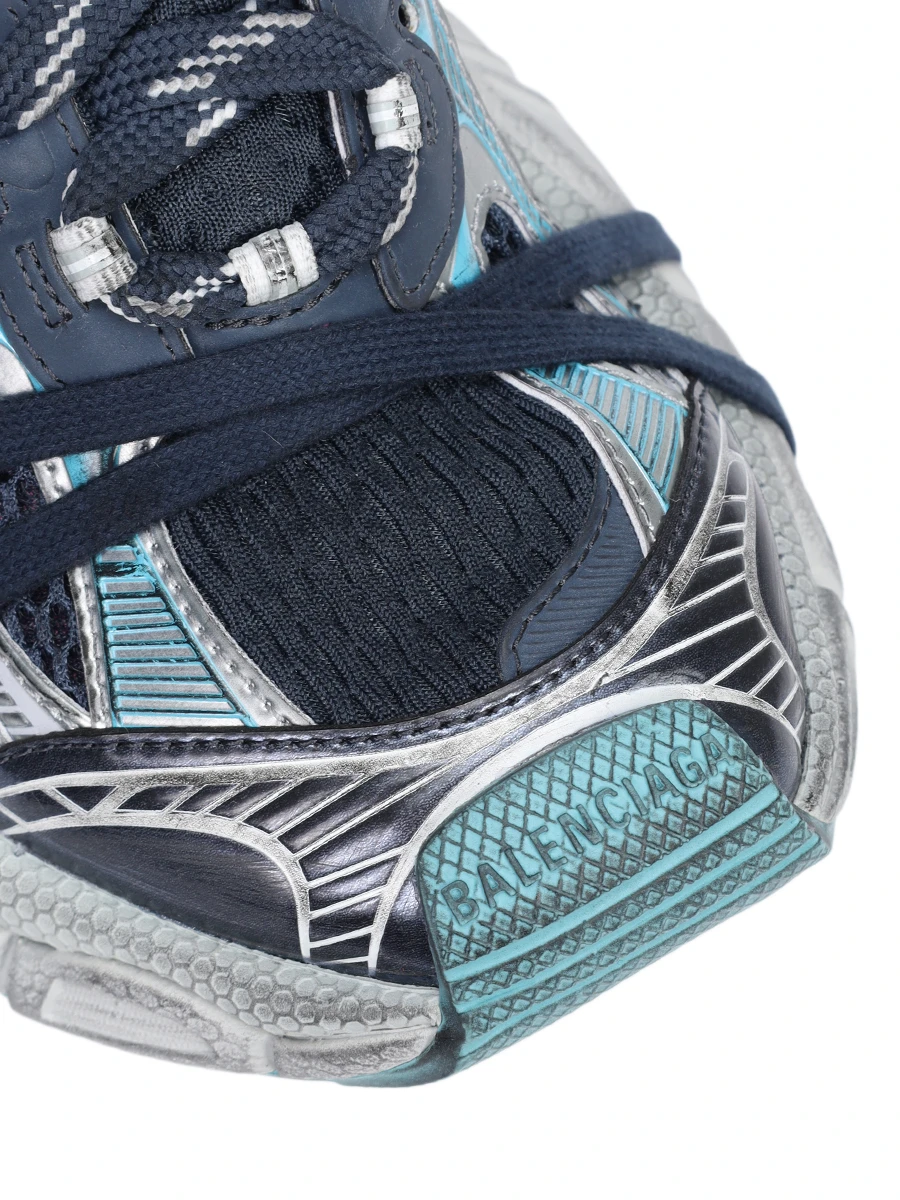 Кроссовки текстильные 3XL BALENCIAGA 734731-W3XL5-1245 Мультиколор  Фото 5