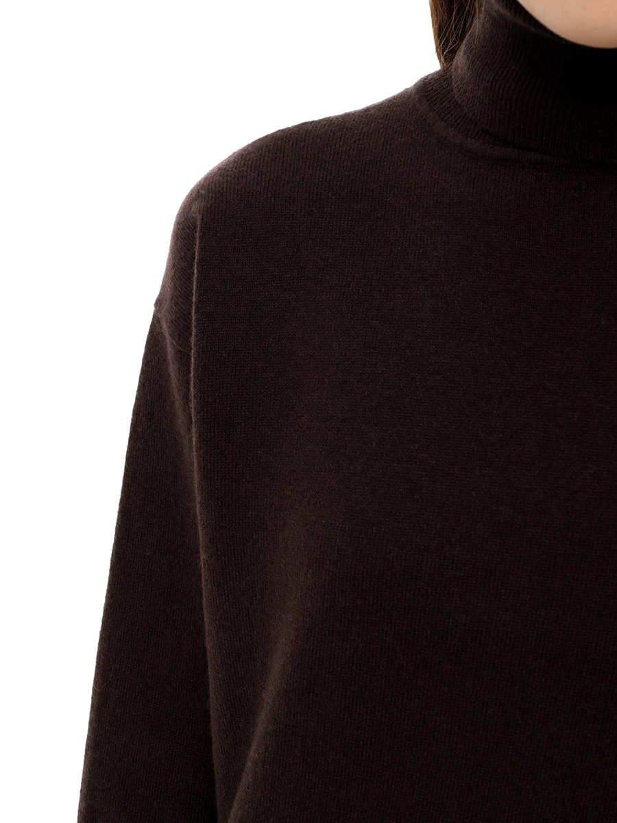 Водолазка кашемировая SAINT LAURENT 806969-YALL2-1082 Черный  Фото 5