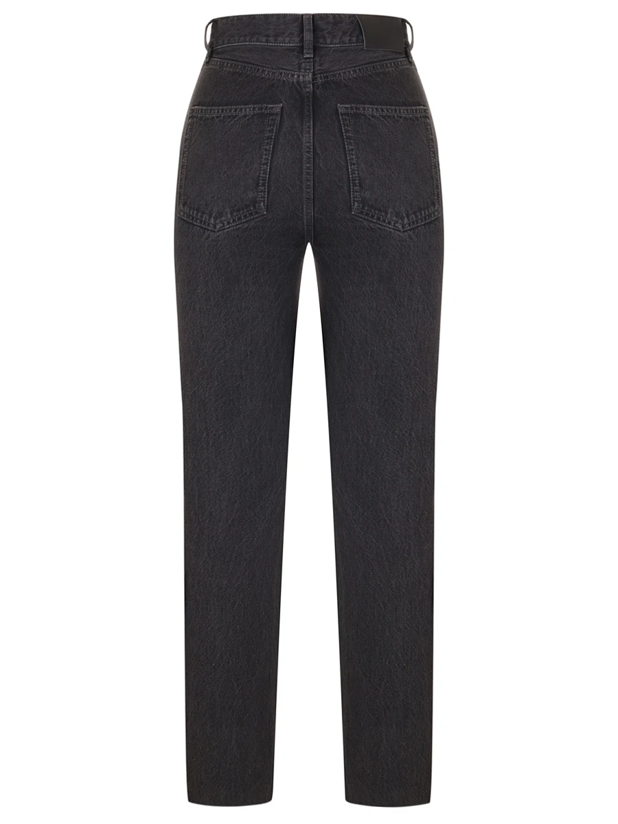 Джинсы хлопковые SAINT LAURENT 807142-Y07YB-1428 Черный  Фото 2