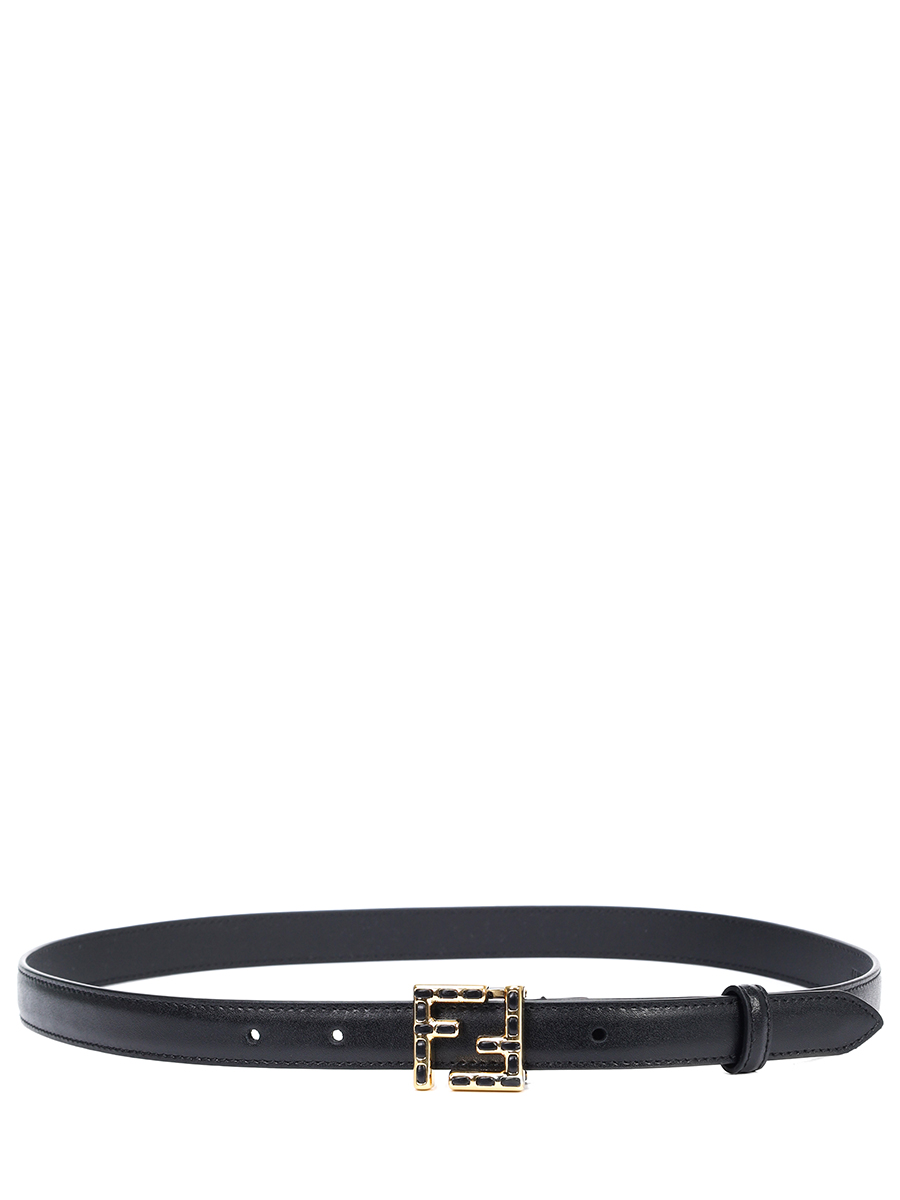 Ремень кожаный FENDI