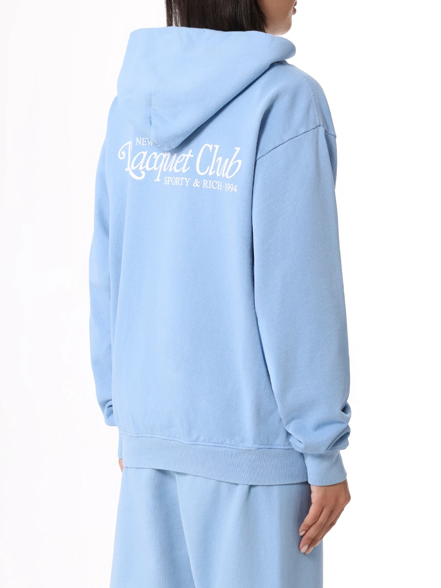Костюм хлопковый SPORTY & RICH WS066S416RS/PA020S416RS/104 Голубой  Фото 4