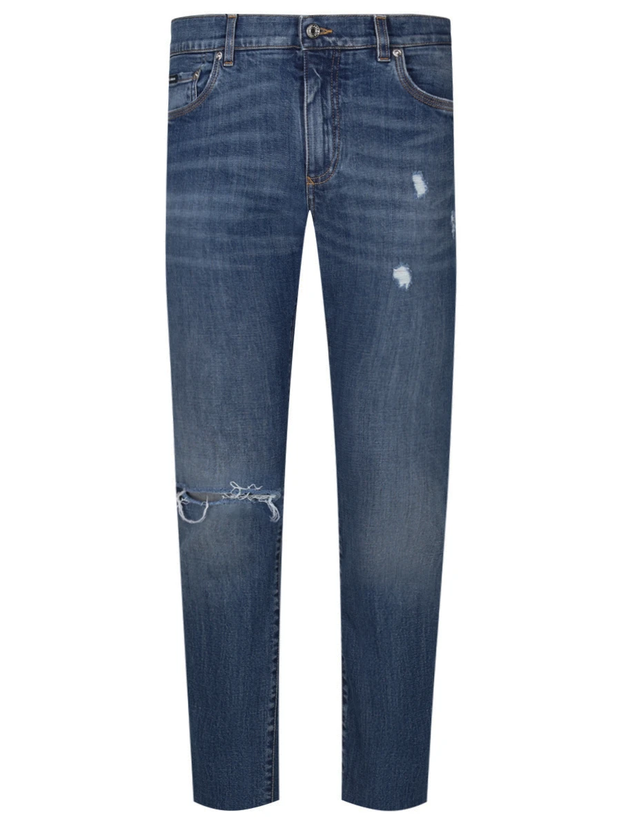 

Джинсы Slim Fit хлопковые, Синий, GY07CZG8MX3 S9001