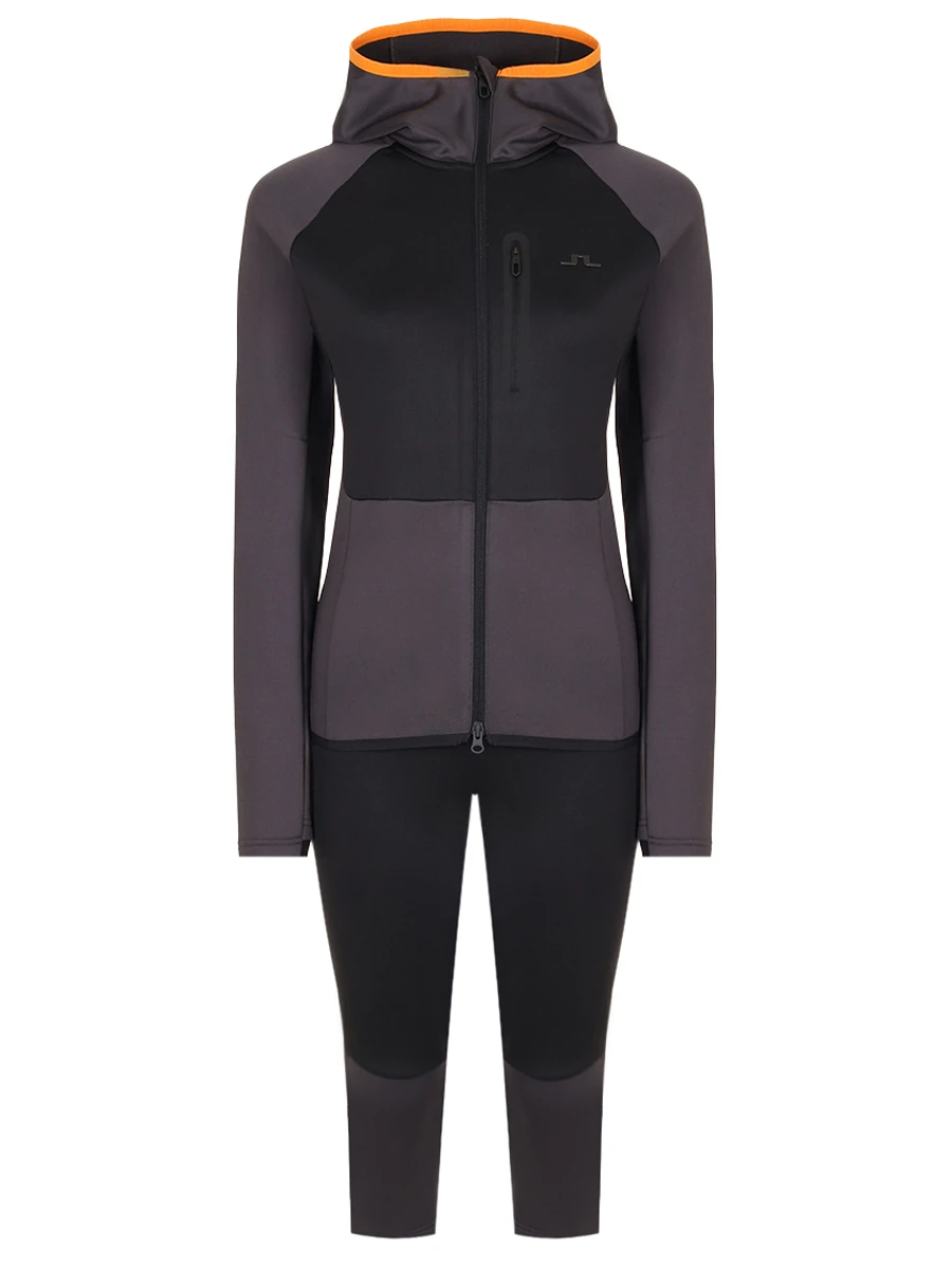 Комплект термобелья на флисе J.LINDEBERG SWJS10990/SWJS10988 W015 Серый 