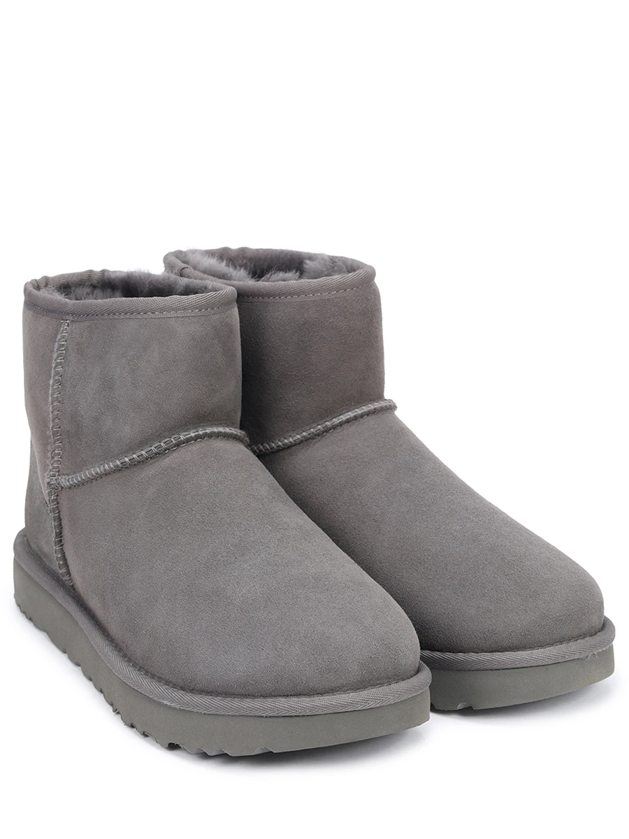 Угги замшевые UGG 1016222-GREY GREY Серый  Фото 2