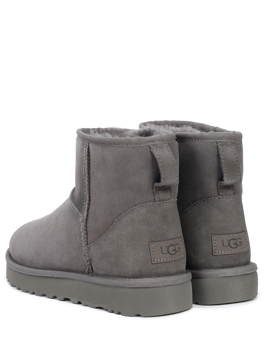 Угги замшевые UGG 1016222-GREY GREY Серый  Фото 4
